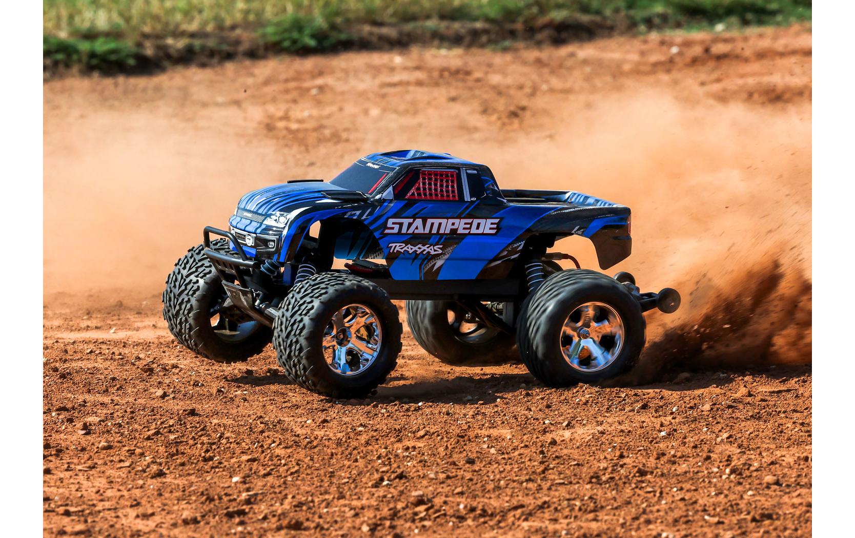 Monster Truck Stampede HD XL-5 2WD Blau, ARTR, 1:10<br>Robuster 2WD Monstertruck mit Titan-Motor