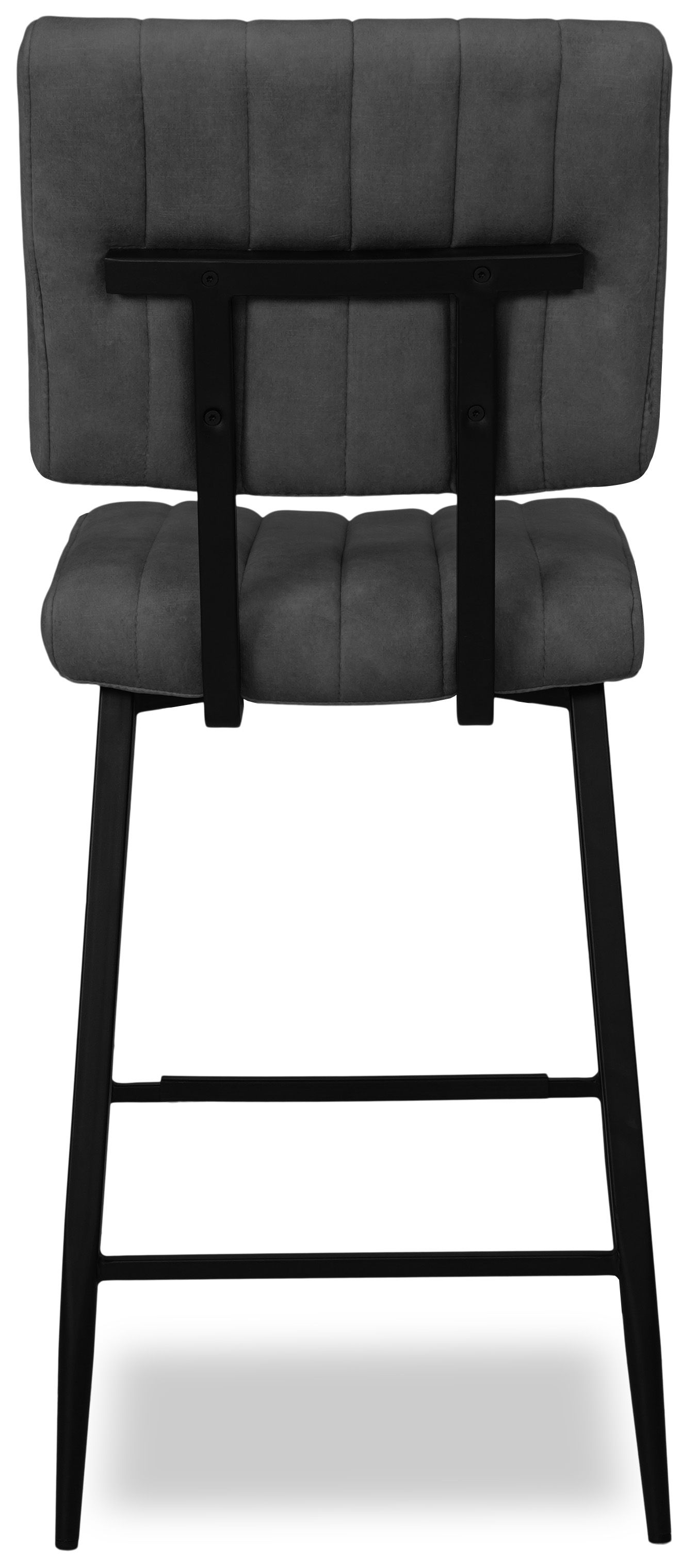 Barkruk antraciet Tara B46.5 x D58.5 x H103 cm