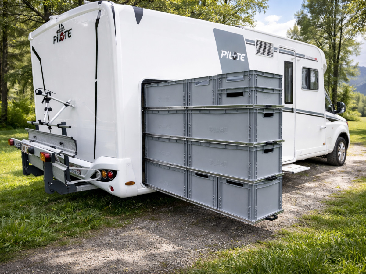 Nova Racks Serie M 3 Levels schuifopbergsysteem - 40x90x122 cm