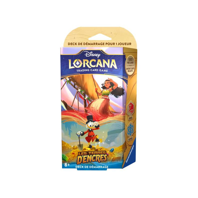 Disney Lorcana TCG - Chapitre 3 - Deck de démarrage - Vaiana et Picsou