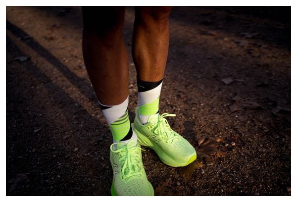 Chaussettes de Running Incylence Ladders Vert Noir