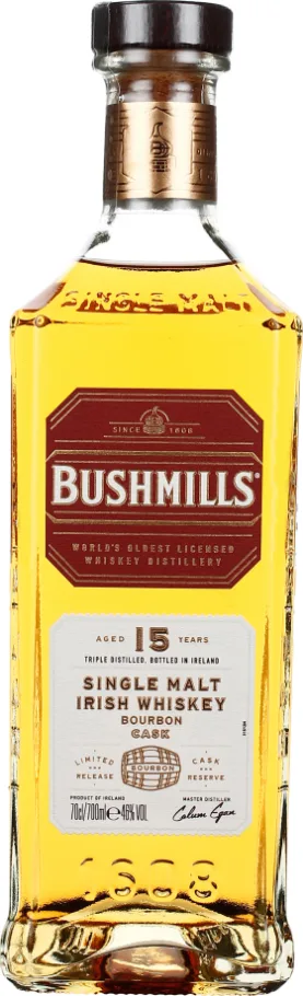 BUSHMILLS 15 YEARS SINGLE MALT 70CL