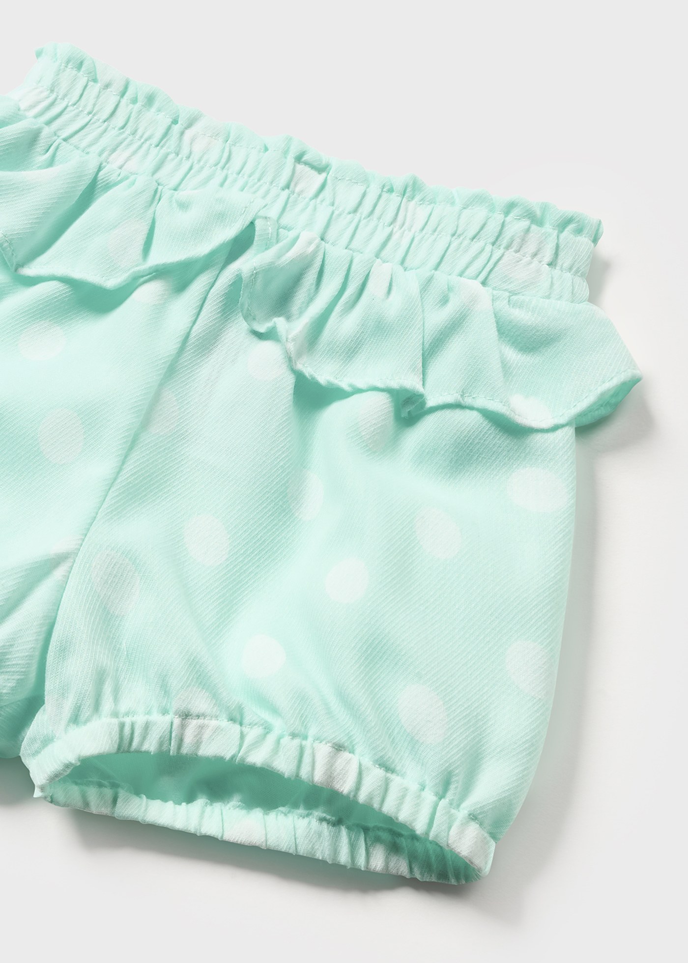 Conjunto de duas peças com estampa de bolinhas para bebê