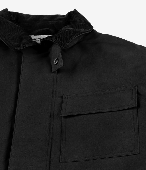 Carhartt WIP Clarton Coat Jacke (black black)
