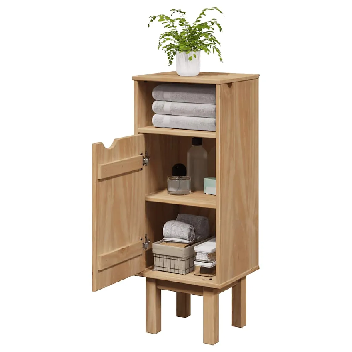 vidaXL Armoire de Salle de Bain OTTA