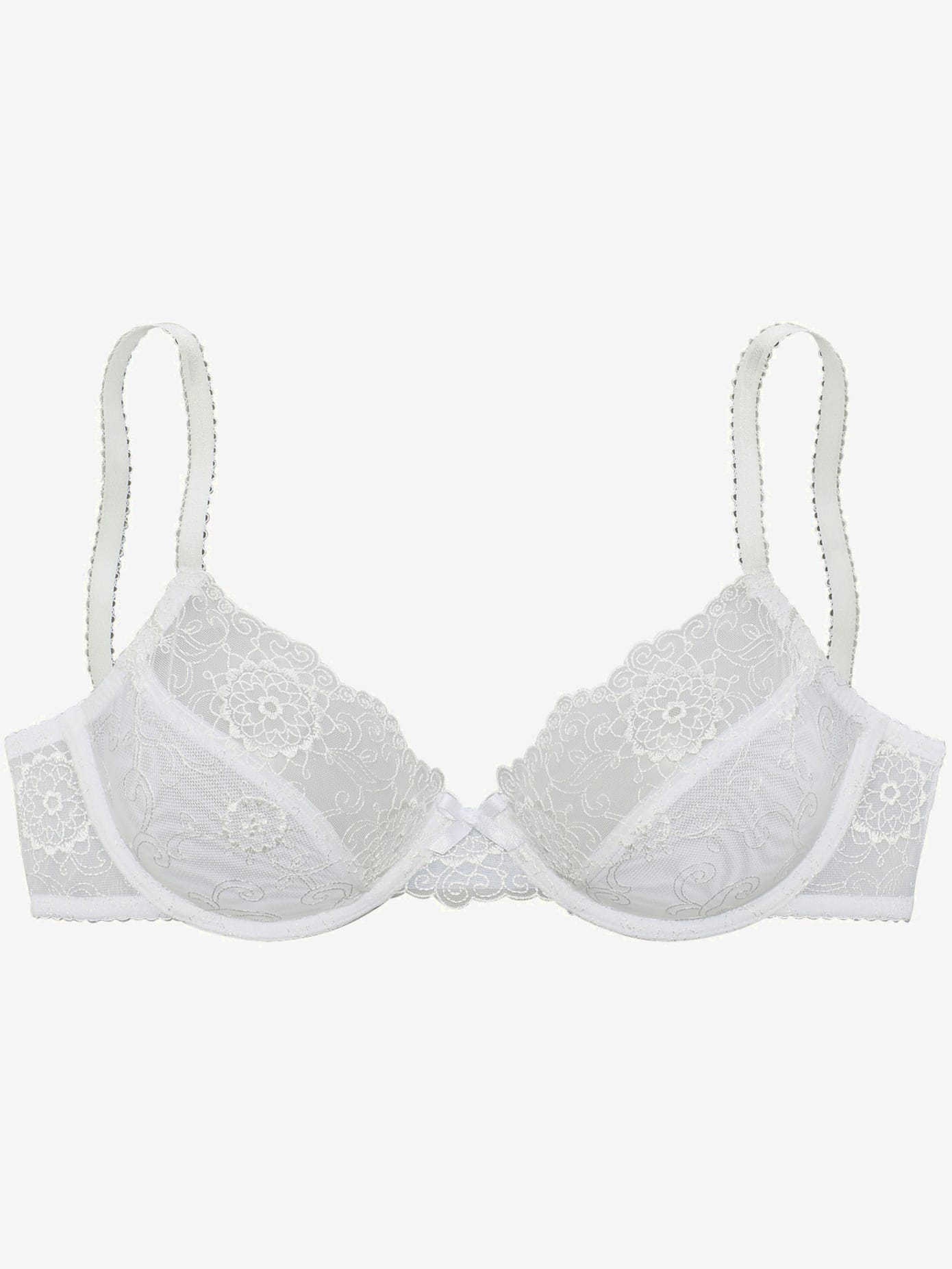 Soutien-gorge à armatures féminin avec nœud décoratif