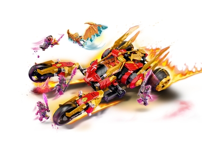 LEGO Kai's gouden drakenvoertuig (71773)