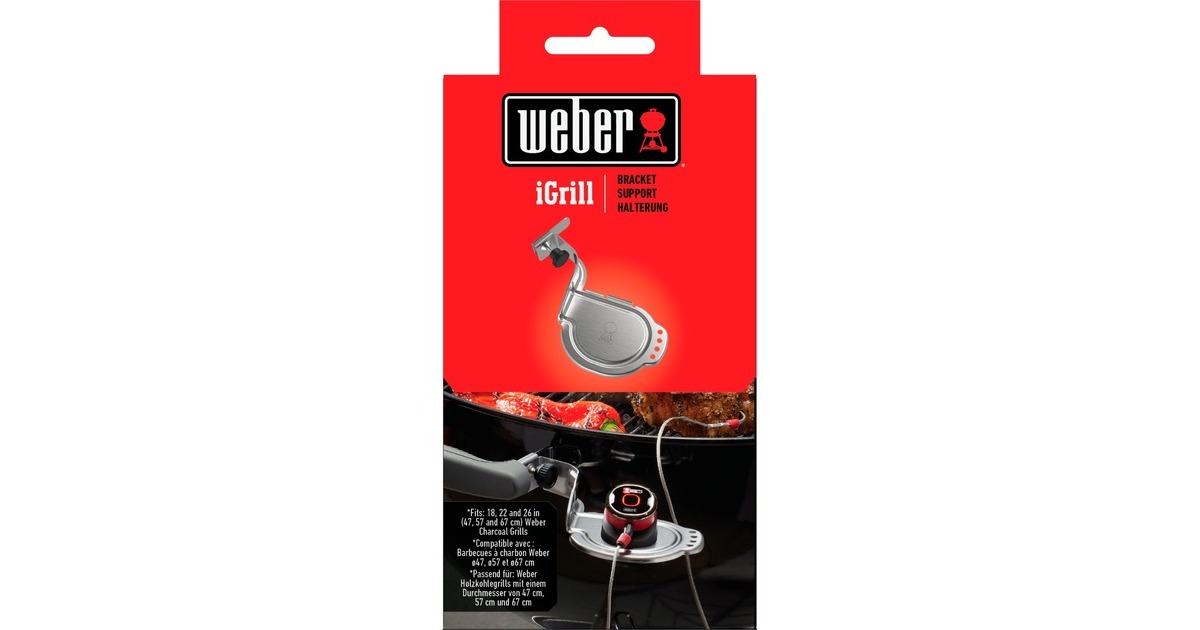 WeberiGrill houder  (Zilver)
