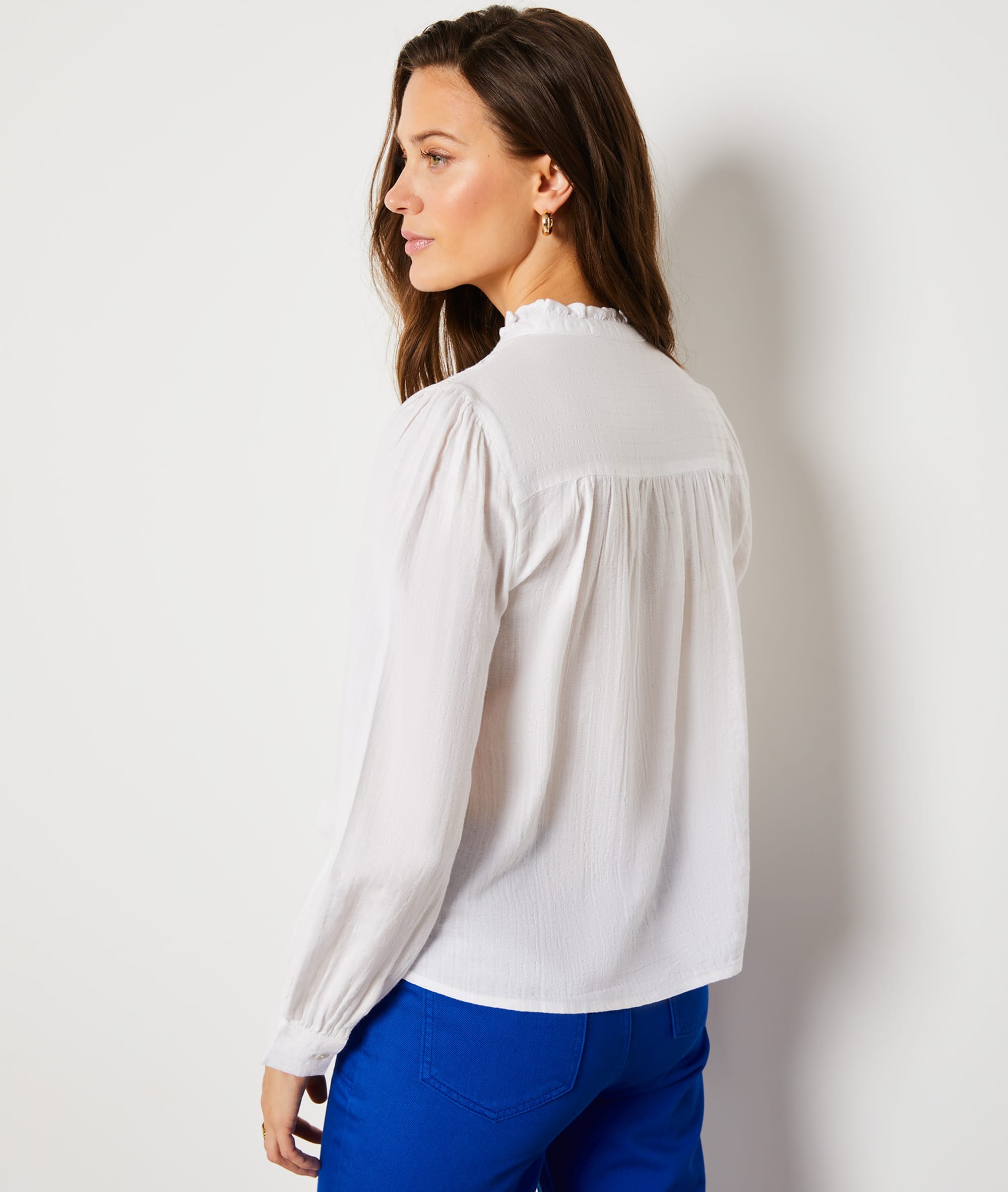 Chemise détails ajourés