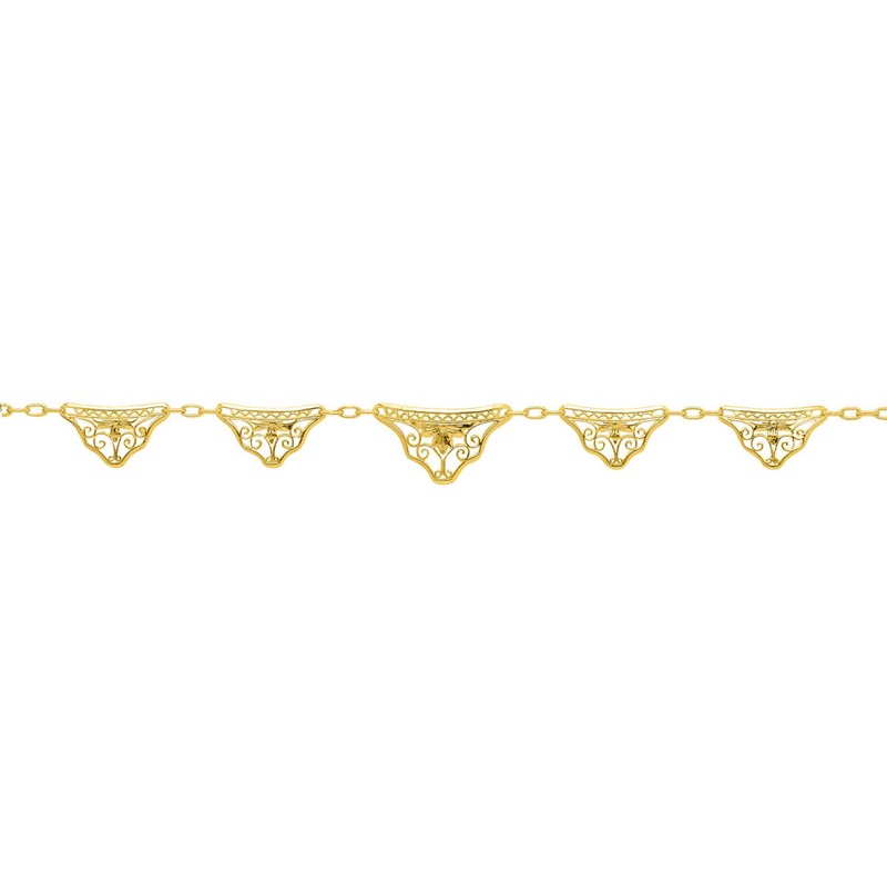 Collier Femme - Or 18 Carats - Longueur : 42 cm