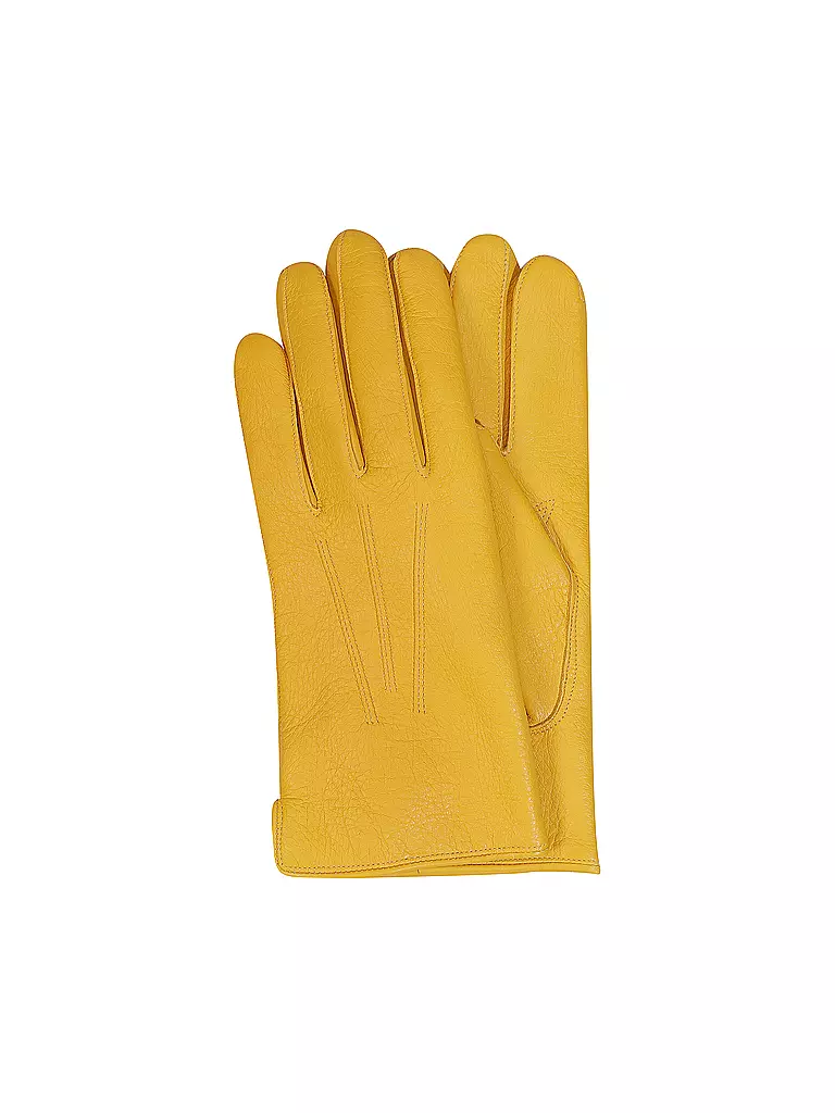 TR-HANDSCHUHE Lederhandschuhe  gelb