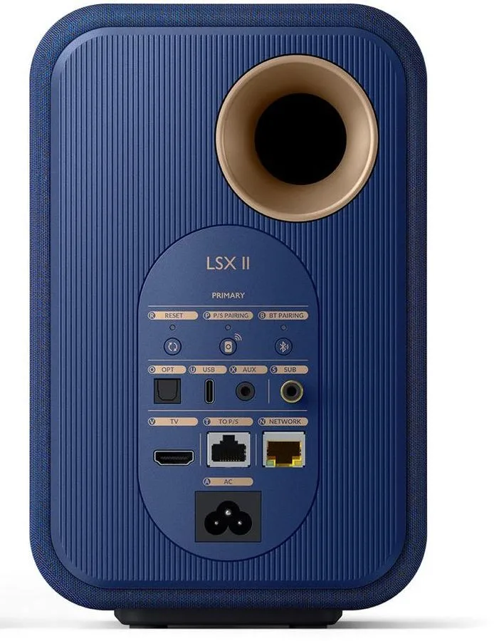 KEF LSX 2 Bleu Enceintes sans fil hi-fi