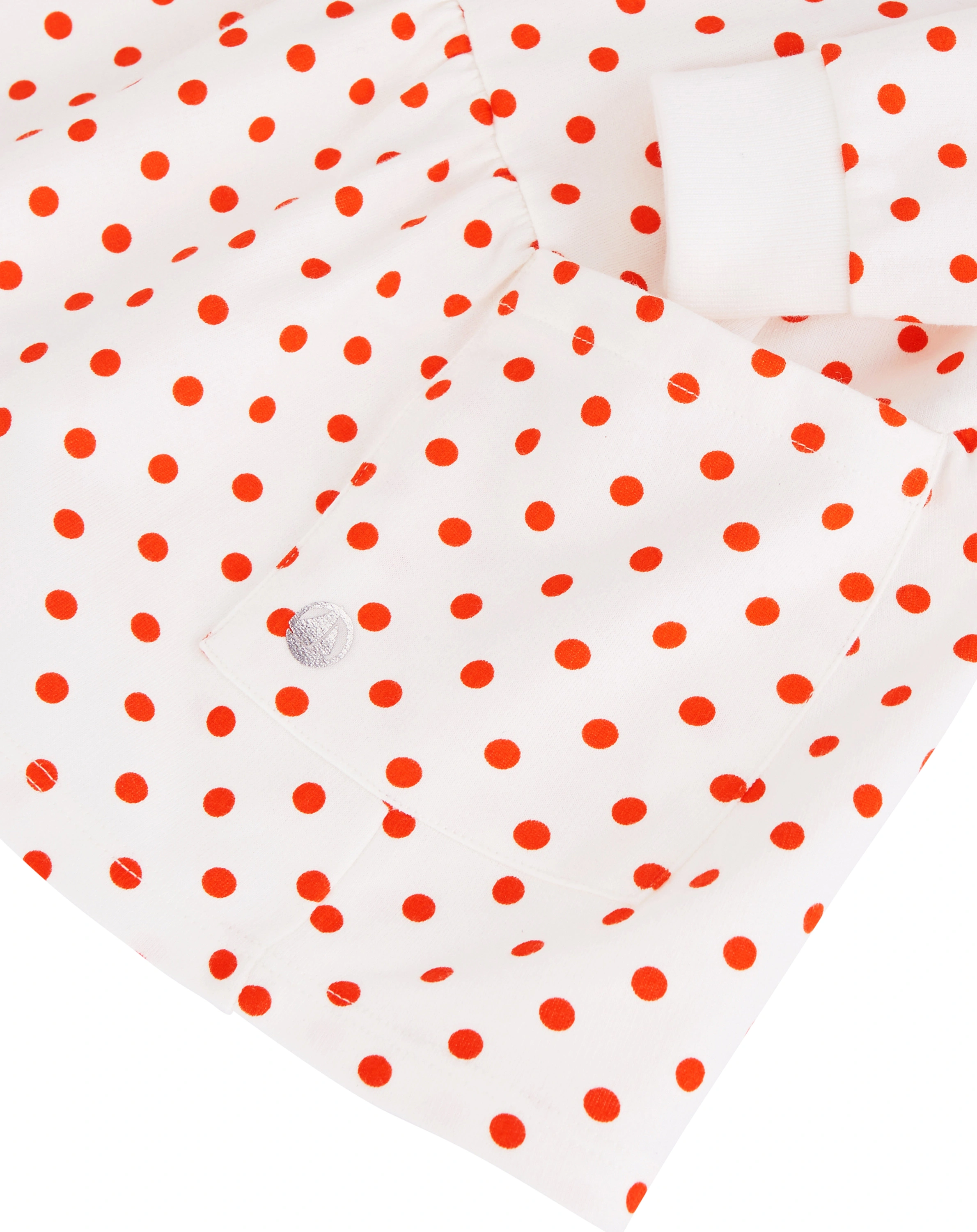 Sweatkleid TEA in marshmallow/carotte