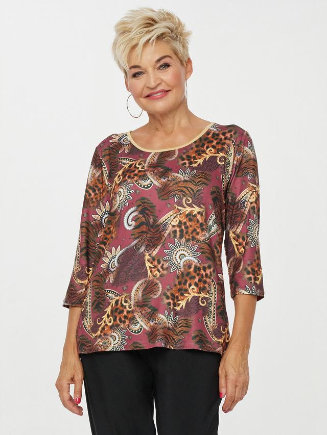 T-Shirt Paisley Leo