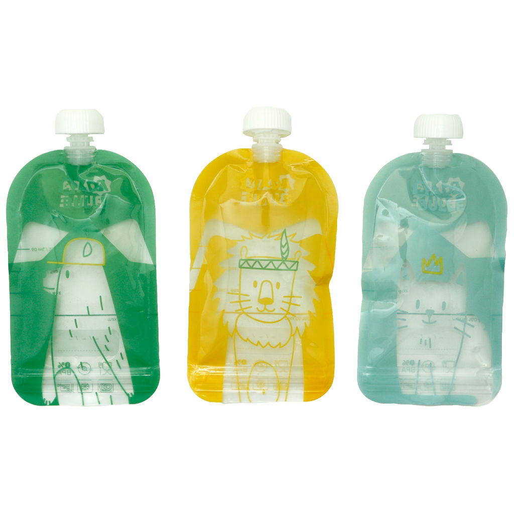 badabullebadabulle   Quetschbeutel 15er Pack