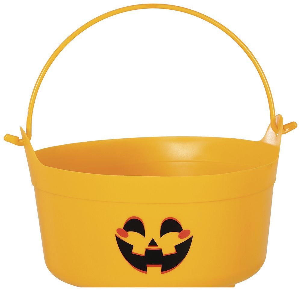 Halloween Snoepbakje Oranje Pompoen 24cm