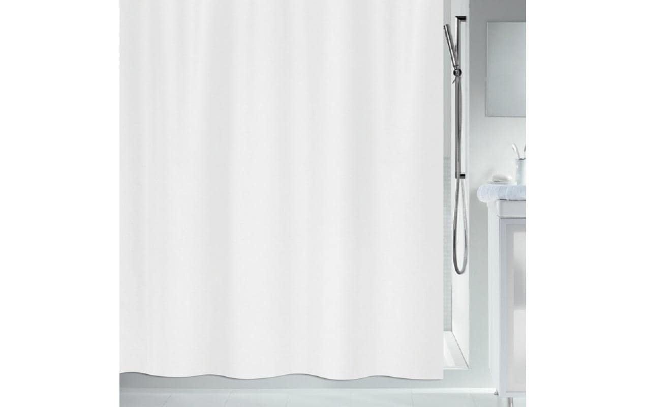 Duschvorhang Primo 120 x 200 cm, WeissBadevorhang aus Polyester