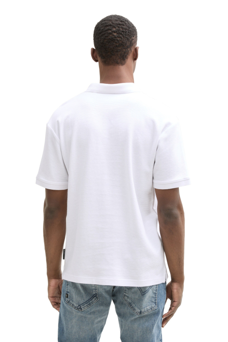 Tom Tailor witte heren polo