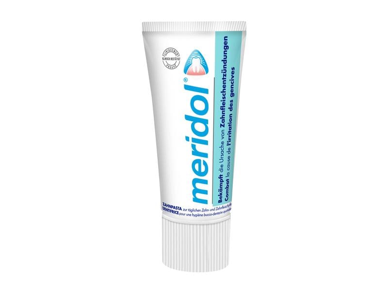 meridol Zahnpasta Zahnfleischschutz 20 ml Reisegrösse Zahncreme zur Bekämpfung gegen die Ursachen von Zahnfleischbluten