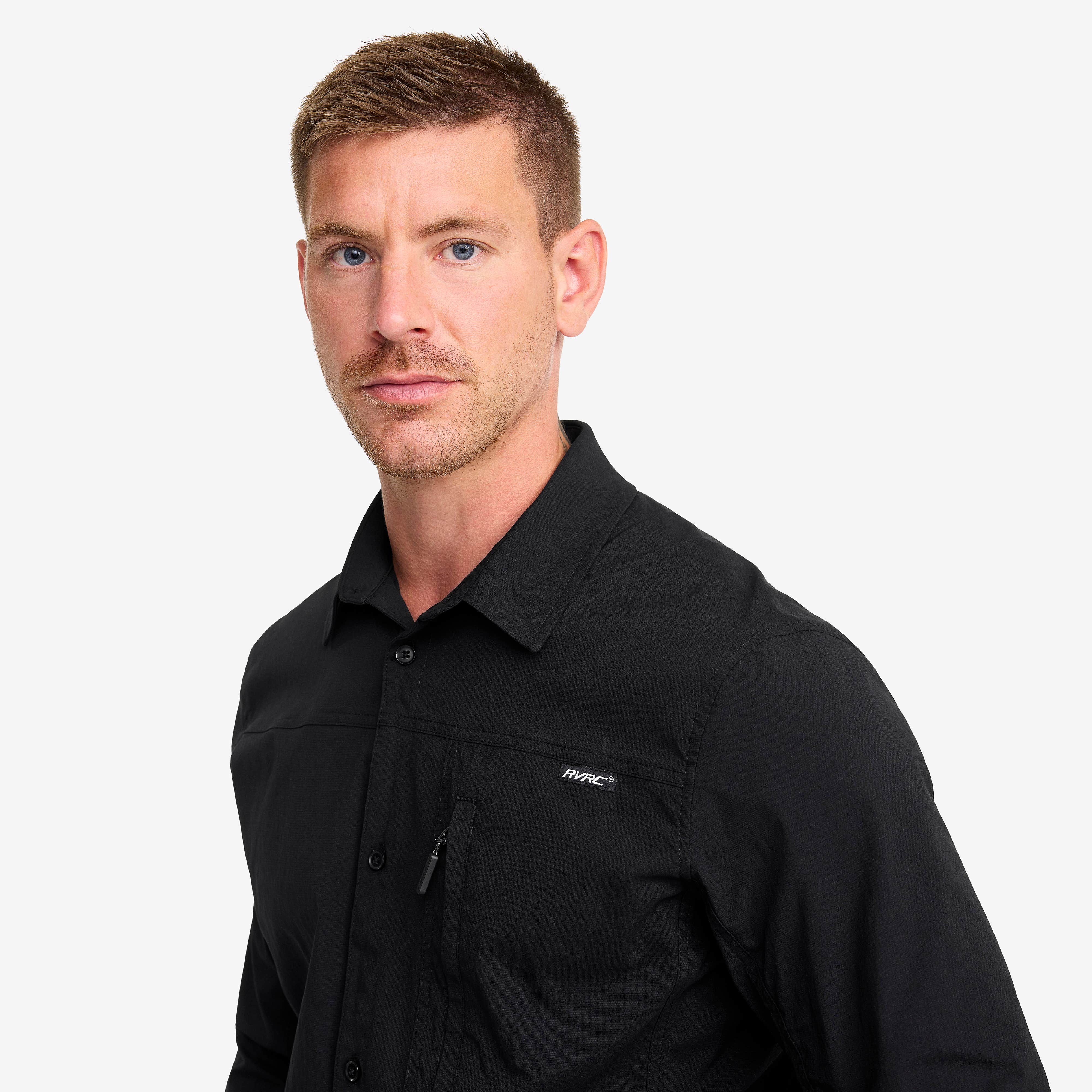 Preparation Stretch Shirt Herre Black