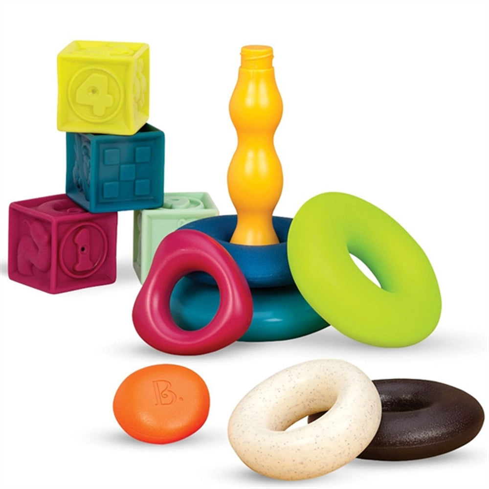 Køb B-toys Byggeklodser Og Stabletårn