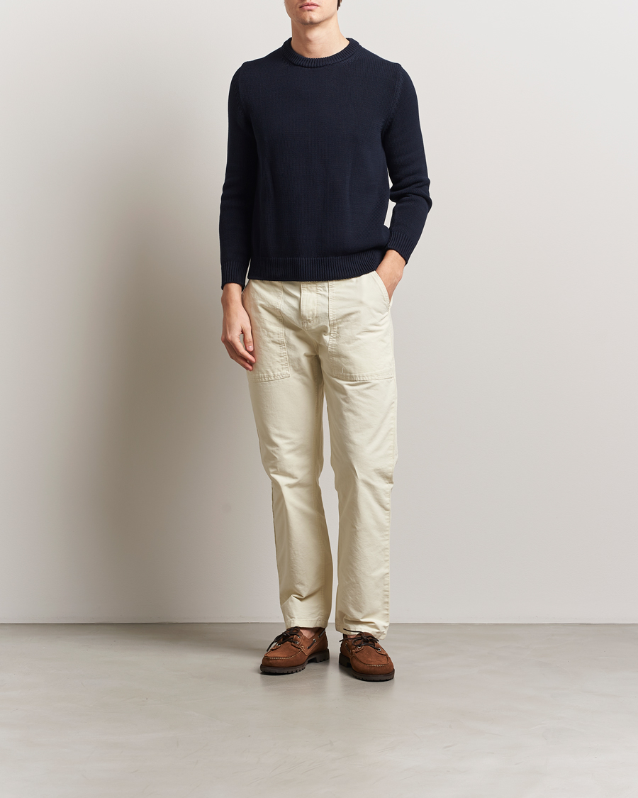 Armor-lux Workwear Trousers Oyster Clair