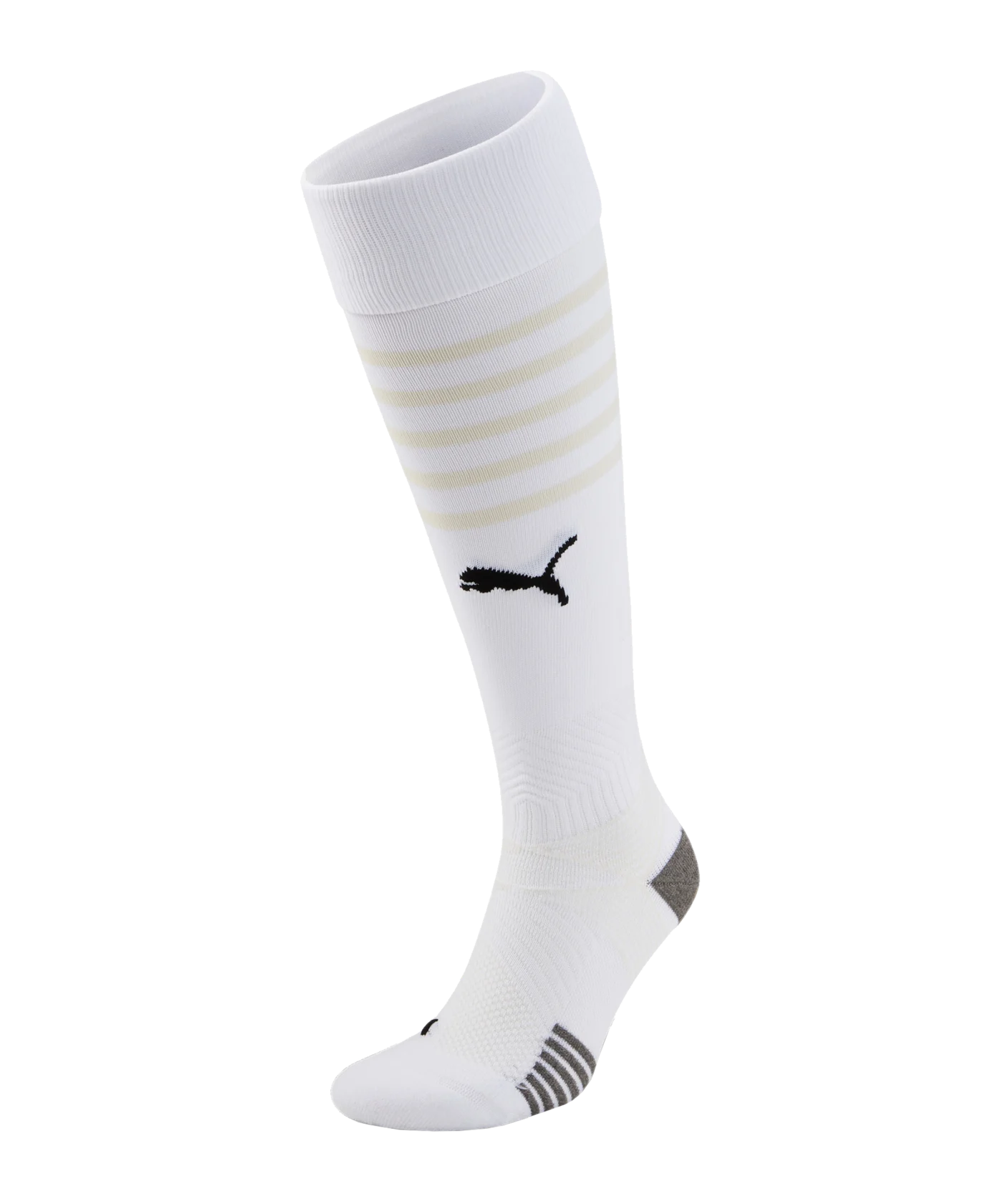 PUMA teamFINAL Strumpfstutzen Weiss Schwarz F04