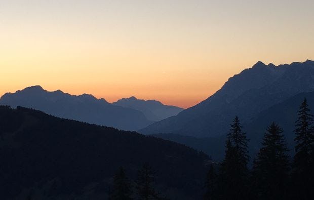 Schneeschuhwanderung in Chiemgauer Alpen als Geschenk
