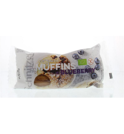 Schnitzer Muffin Bosbessen Bio (140 gr)