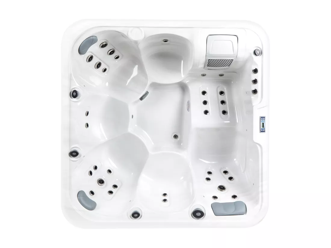 Spa d'extérieur avec LED CALIMA Blanc