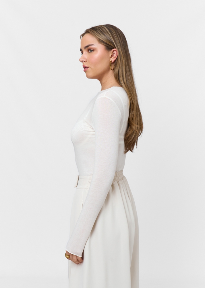 Lucy top creme