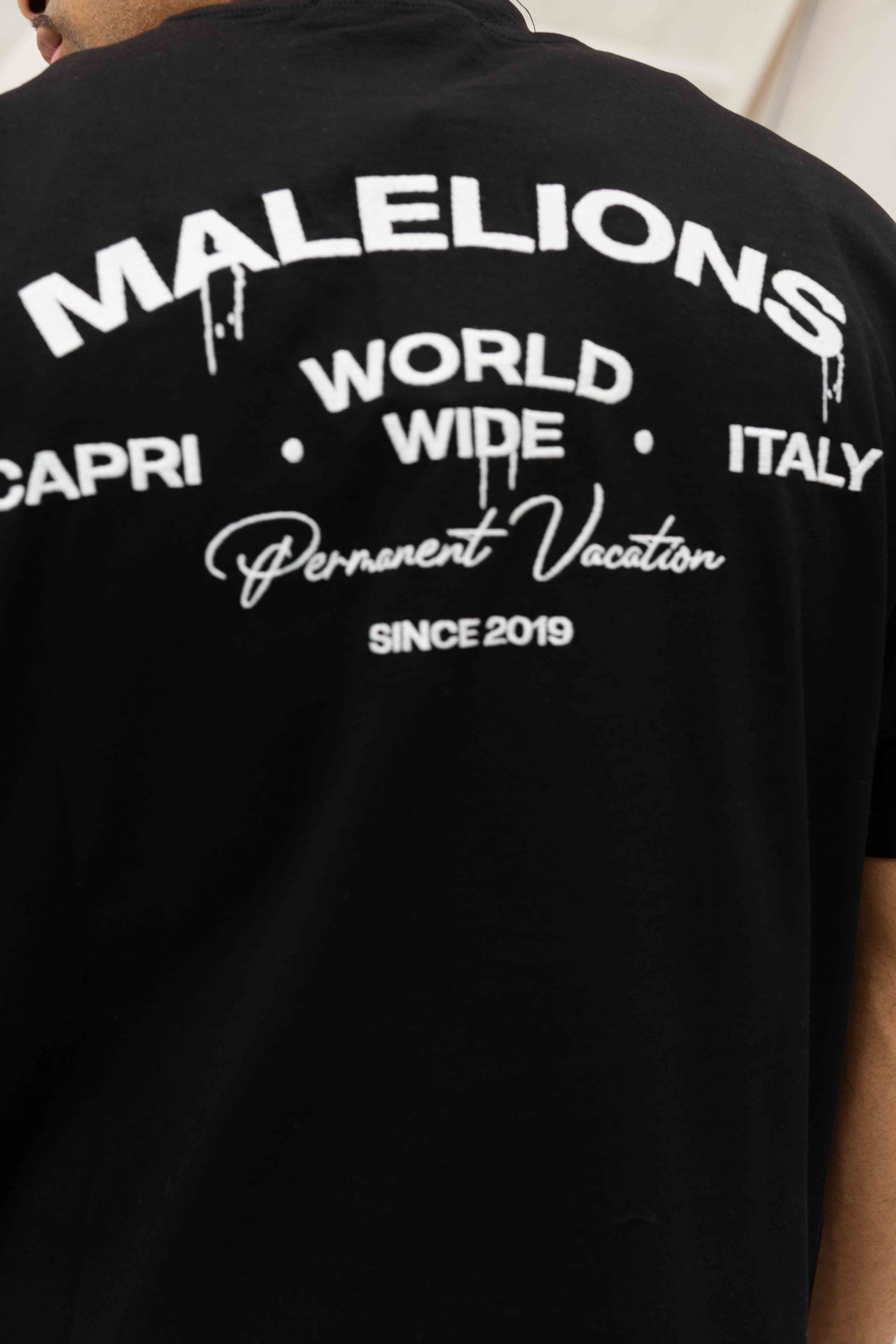 Malelions Permanent Vacation Zomerset Heren Zwart