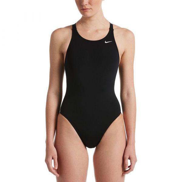 Nike Swim Hydrastrong Solids Fast Back 2.0 Swimsuit Preto 26 Mulher