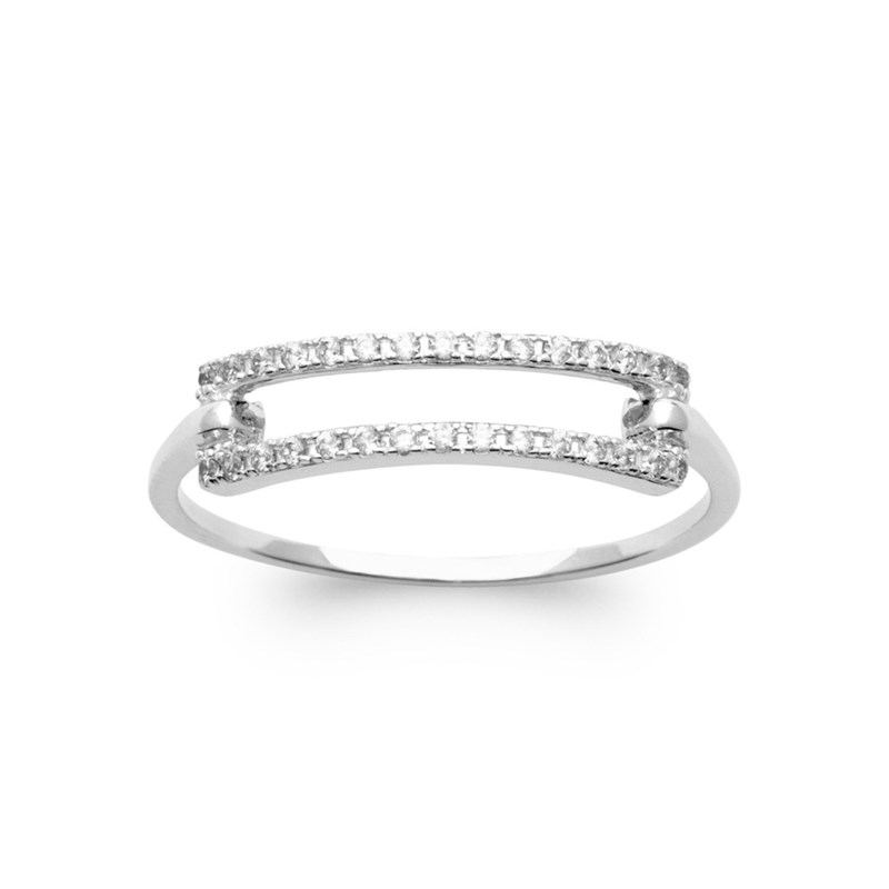 Bague Femme - Argent 925 - Oxyde de zirconium