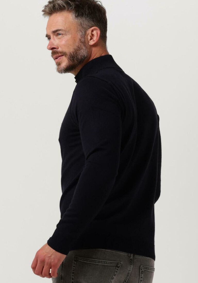 BUTCHER OF BLUE blauwe butcher of blue trui clifden halfzip
