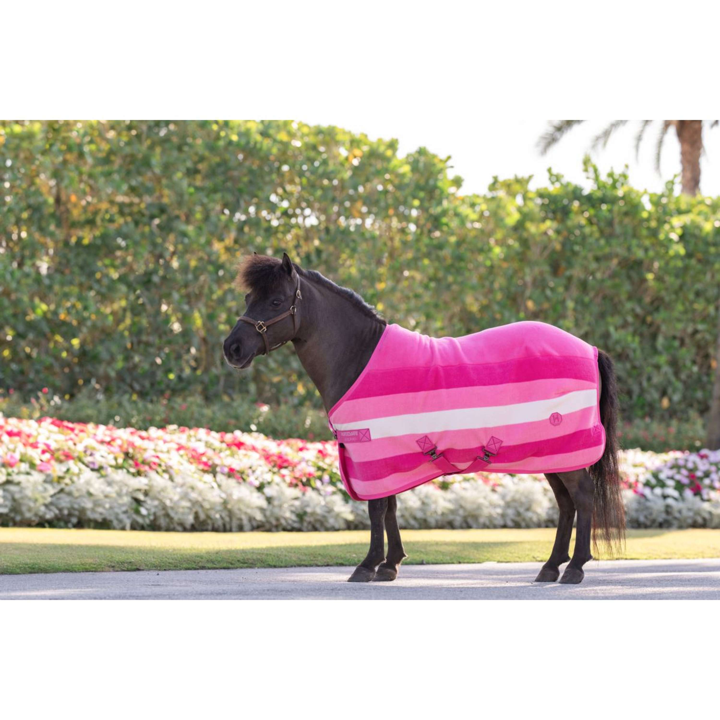 Horseware Fleece Cooler Newmarket Petite Witney Pink