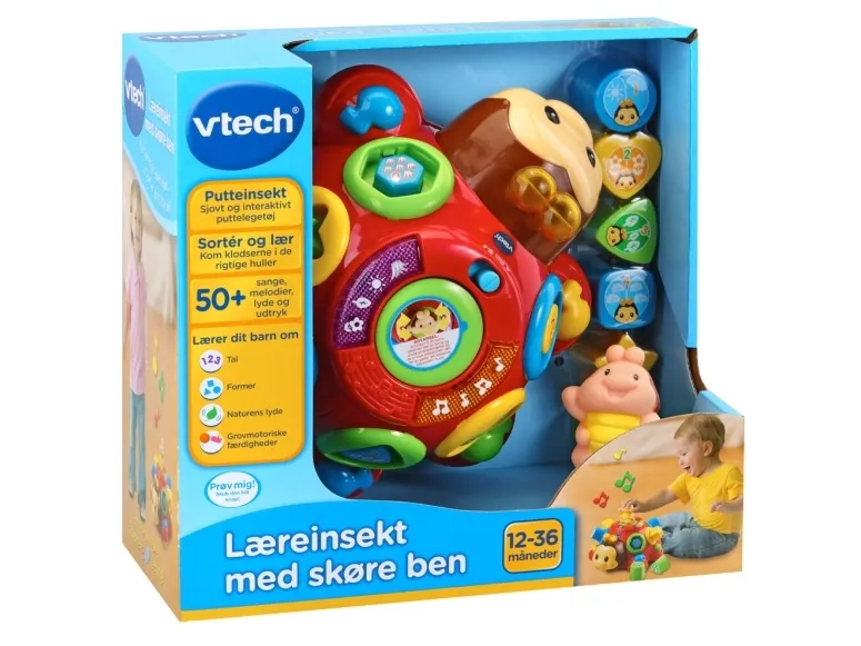 Vtech Baby Læreinsekt med skøre ben DK