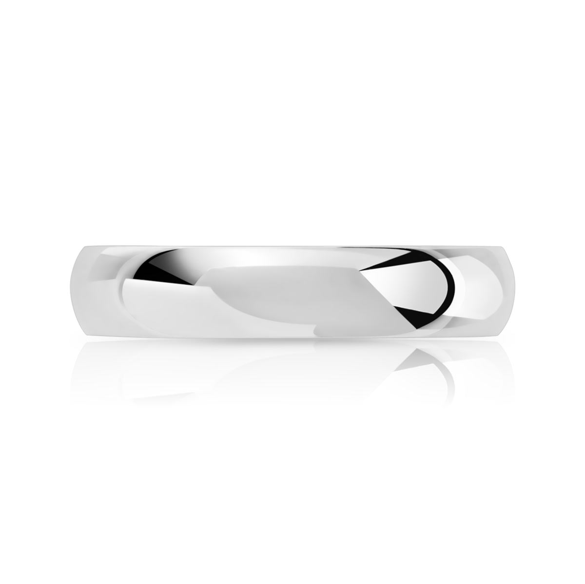 Alliance platine 950 demi-jonc 3,5 mm