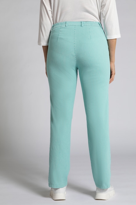 Hose Mony, gestreift, leicht konisches Bein, Stretch
