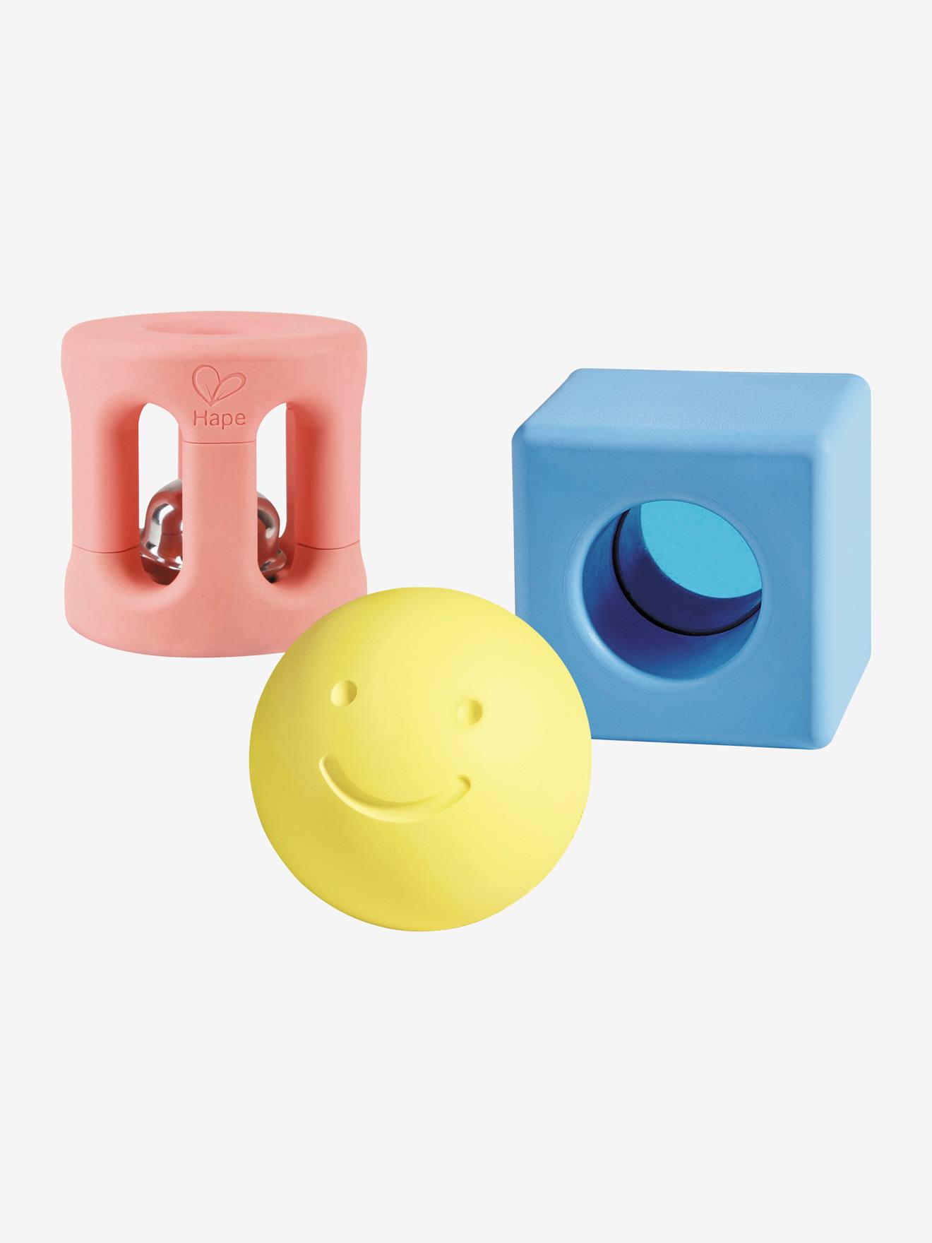 Chocalho geométrico multicolorido HAPE