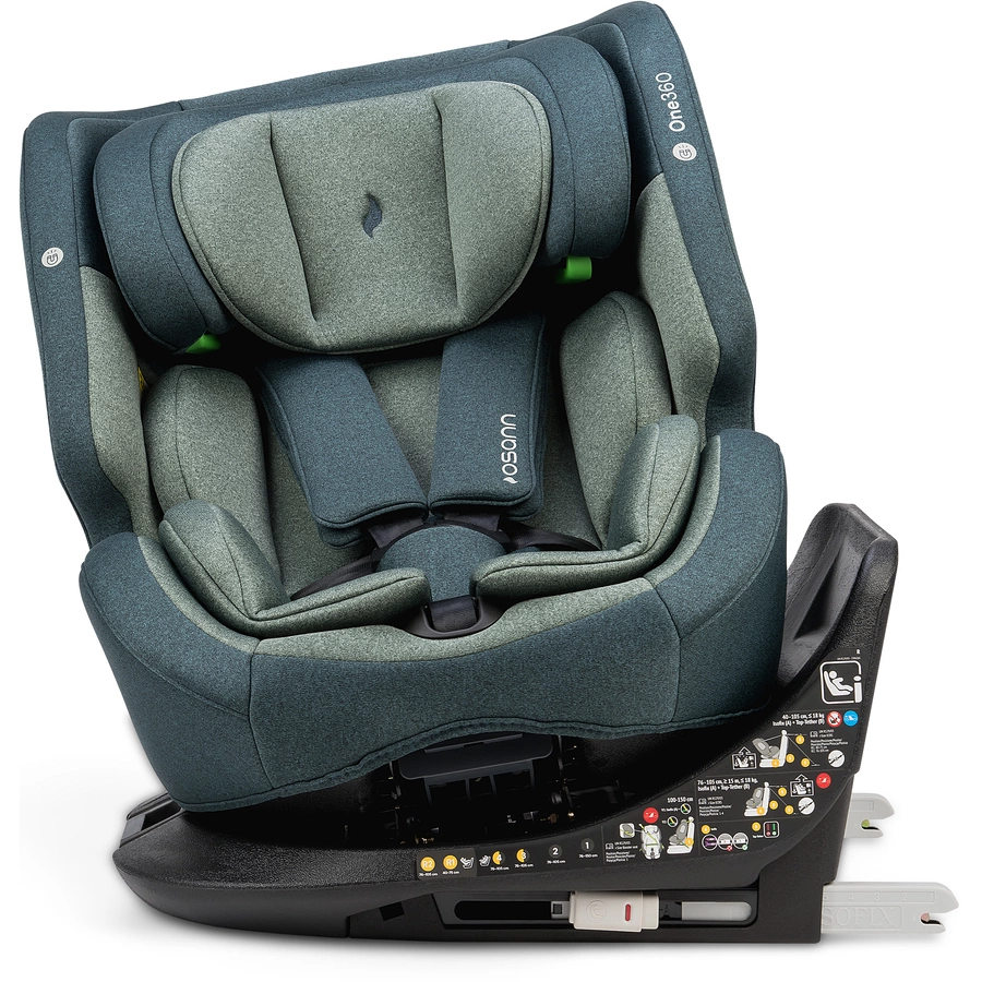 osann Autokindersitz One360 iSize Universe Green