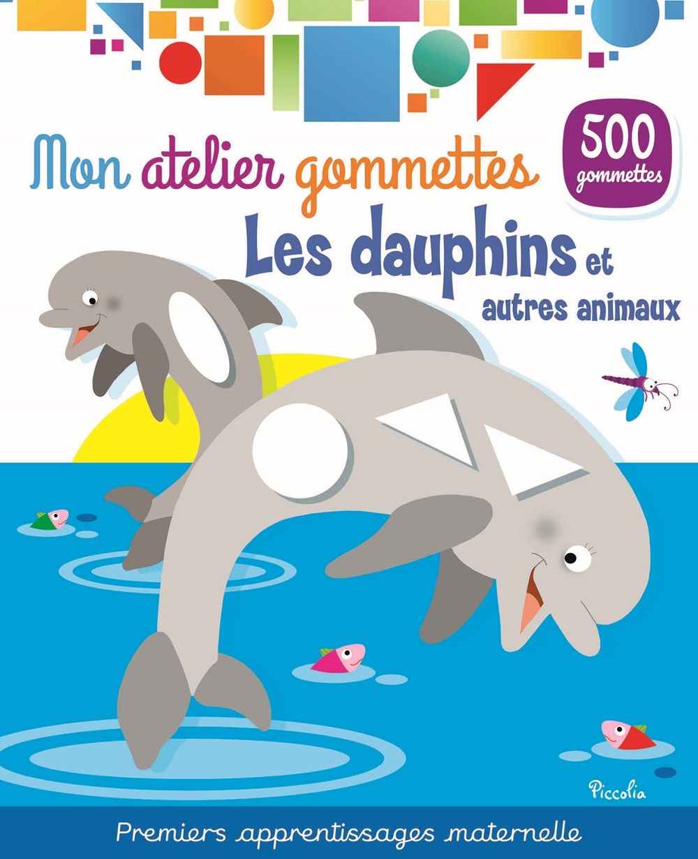 Mon atelier gommettes les dauphins