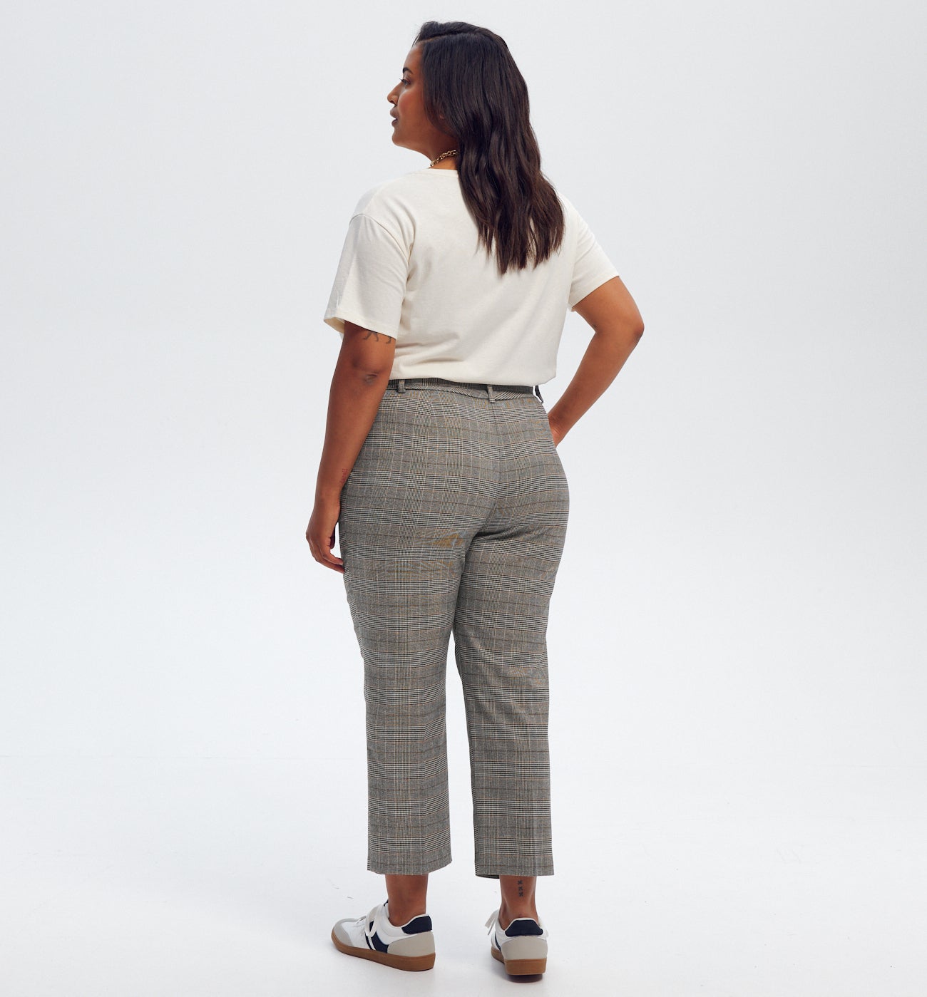 Pantalon Prince-de-Galles - Carreaux multicolores