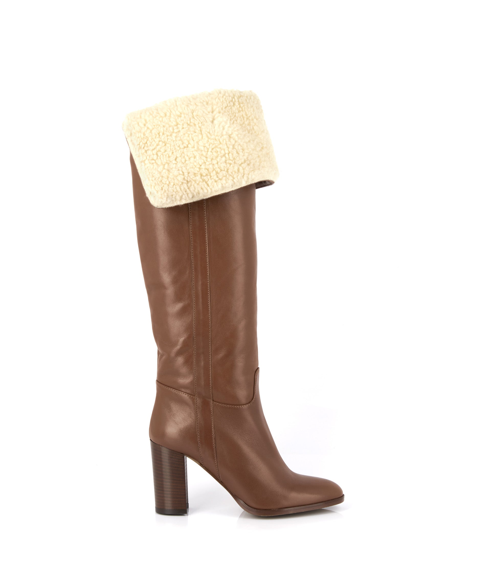 Bottes cuir et laine Juliet