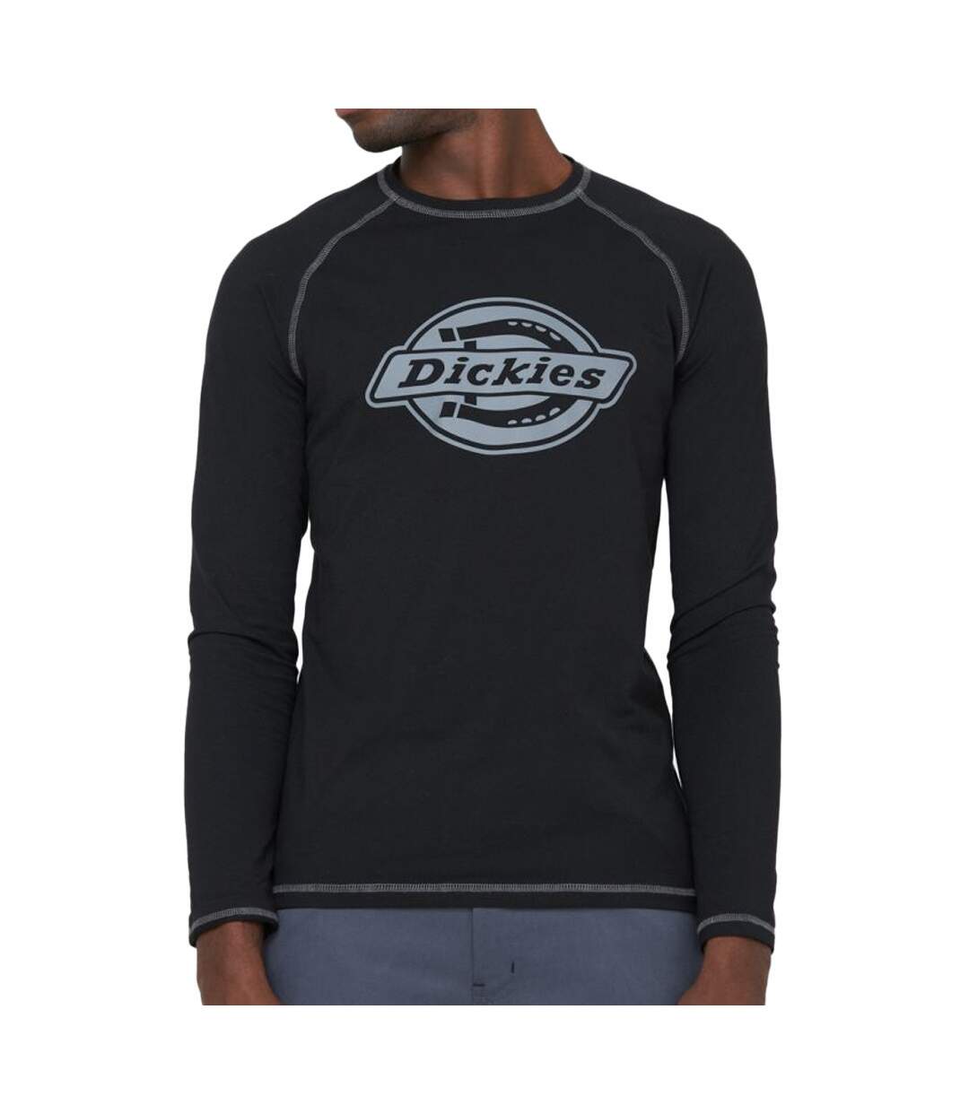T-Shirt Noir Homme Dickies Atwood LS
