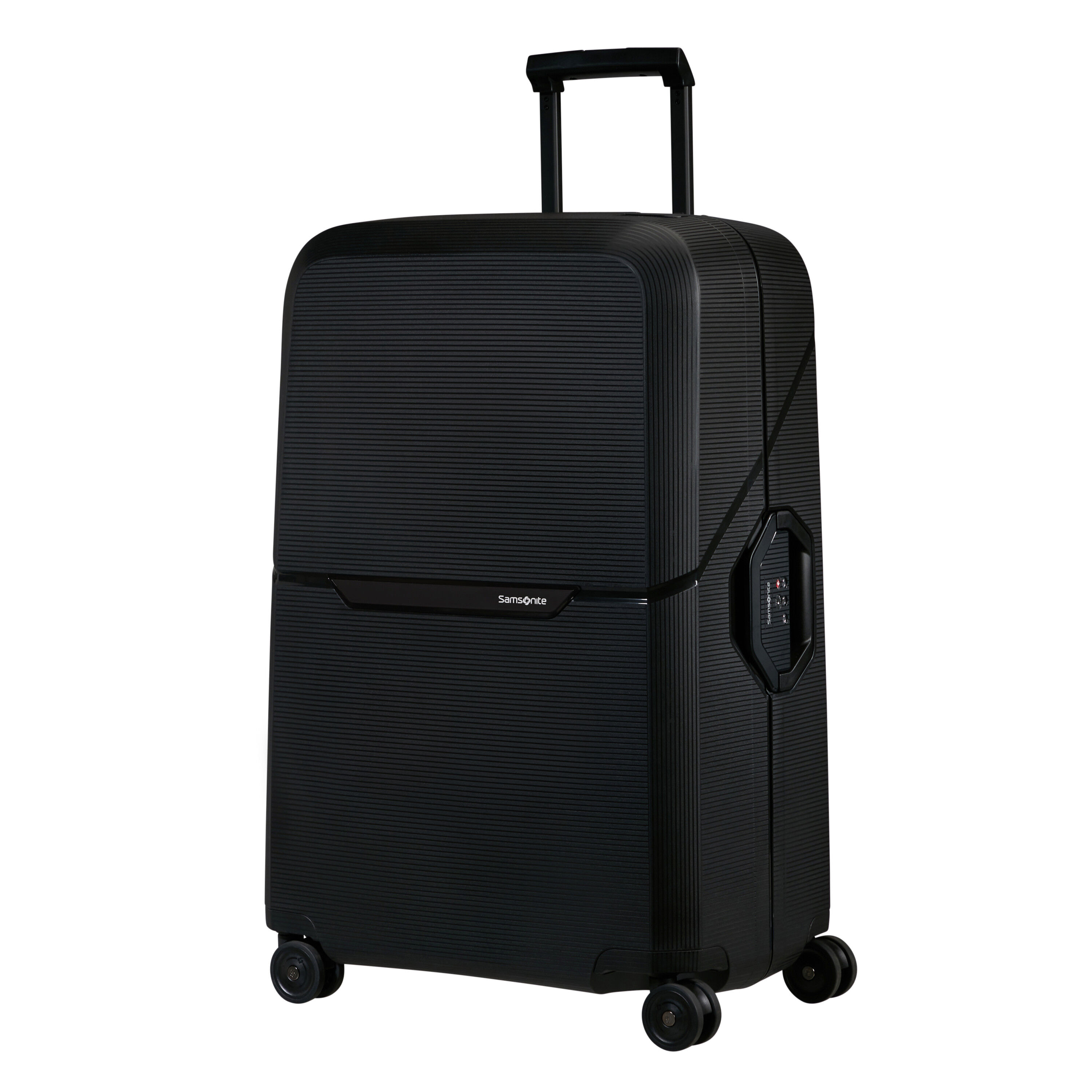Mala de viagem grande Samsonite Maxsum Eco com rodinhas.