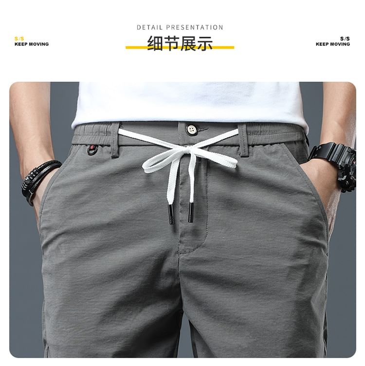 Lefitt - Mid Rise Plain Shorts