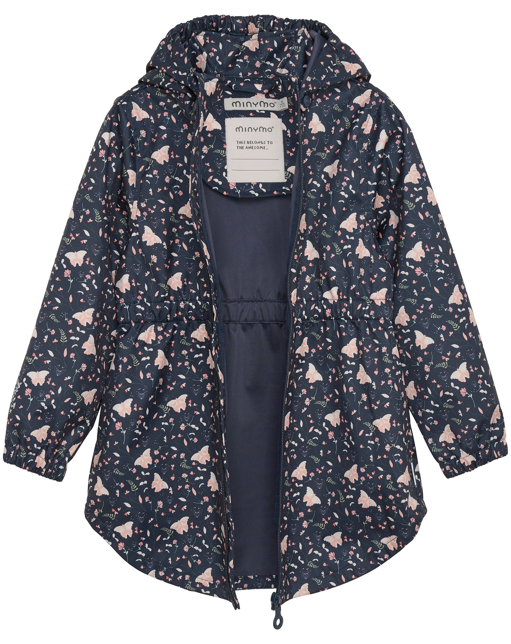 Softshelljacke SCHMETTERLINGE AOP in blue nights