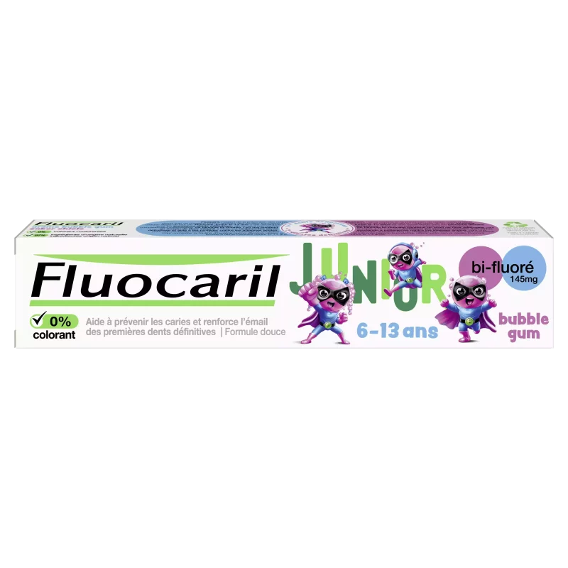 Fluocaril Junior Dentifrice - Bubble 75ml