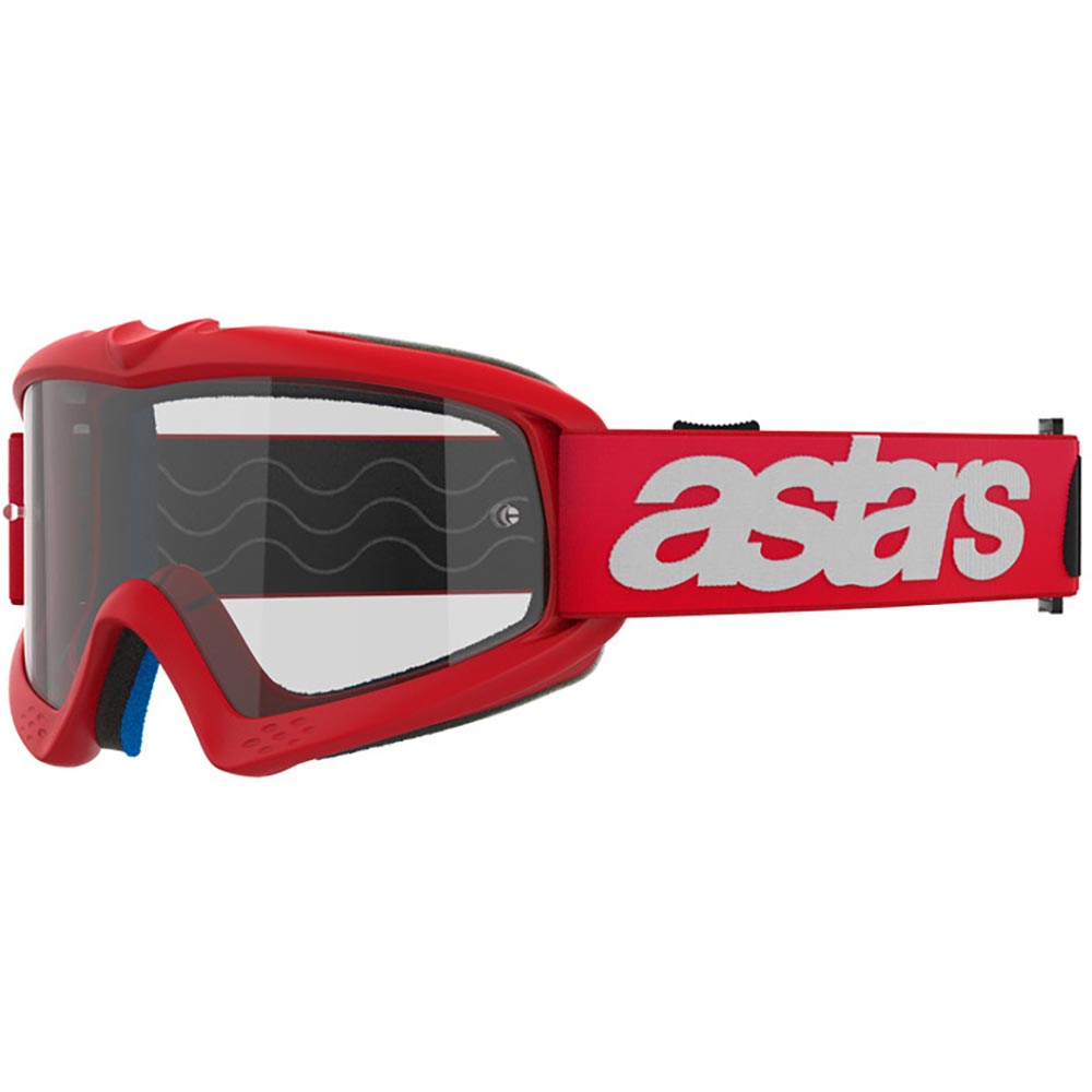 Alpinestars - Masque enfant Vision Youth Blaze Rouge / Blanc / Noir / Transparent
